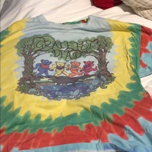 Alice and Olivia Grateful Dead Cropped Tee